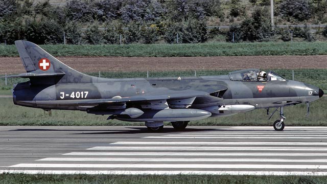 Hawker Hunter Swiss Air Force
