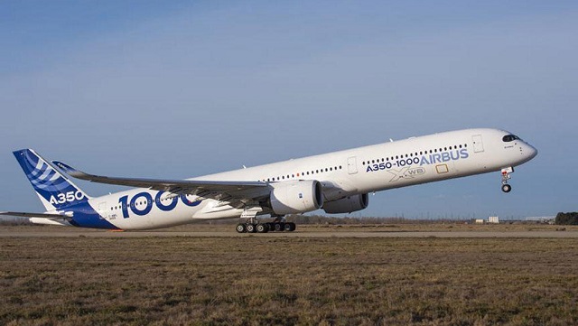 Airbus A350-1000 macht 