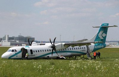 Via AviaPress, Air Dolomiti Landing Incident Munich
