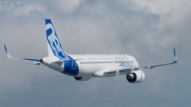 Airbus A320neo Erstflug