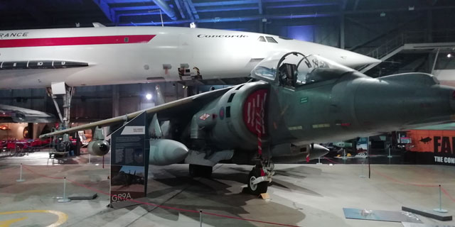 Harrier G R9 a Concorde 02
