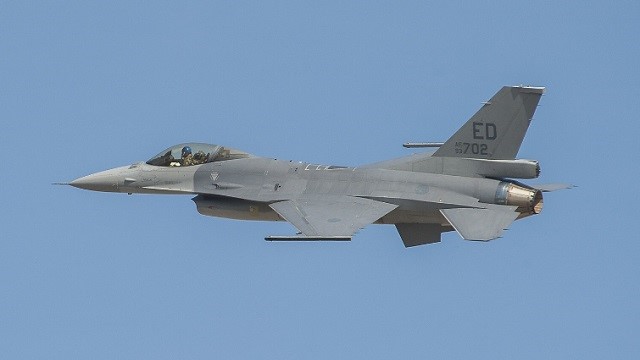 F-16V Viper first flight