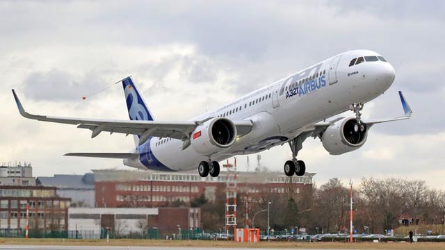 Airbus A321neo first flight