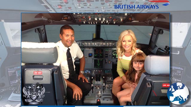 British Airways Cockpit Foto App