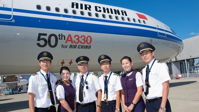 50th Airbus A330 for Air China