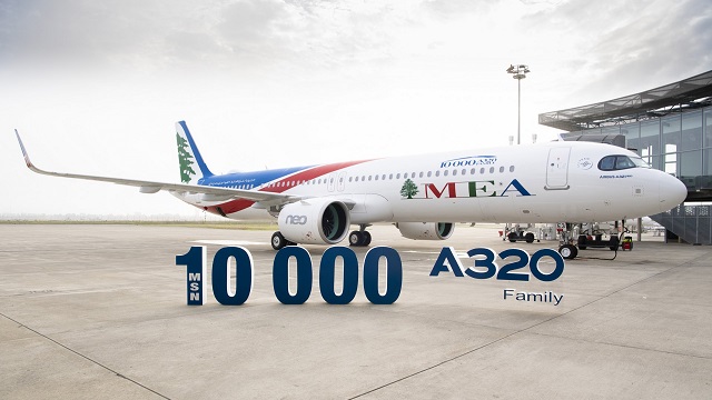 10000ster Airbus aus der A320 Familie