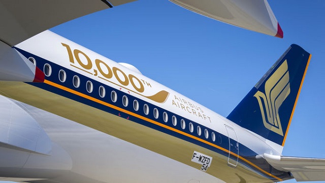 10000th Airbus A350-900 SIA