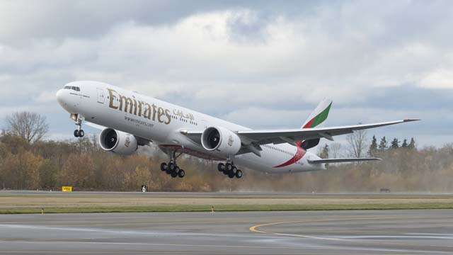 Emirates 190ste Boeing 777-300ER A6-EQP