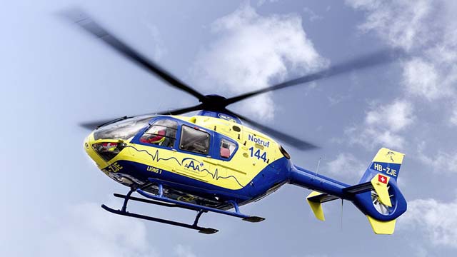 AAA Rettungshelikopter EC135 (Foto: Helikopt