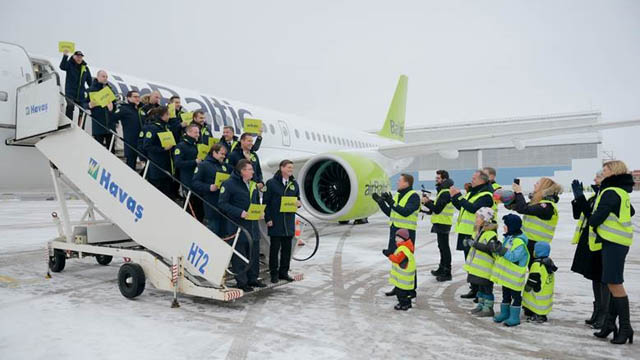 Air Baltic empfängt ersten CS300