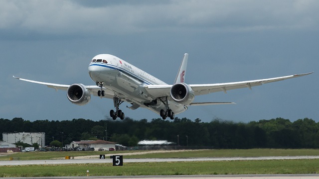 Air China first Boeing 787-9