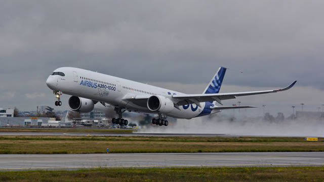 Airbus A350-1000 Erstflug (Foto: Airbus)