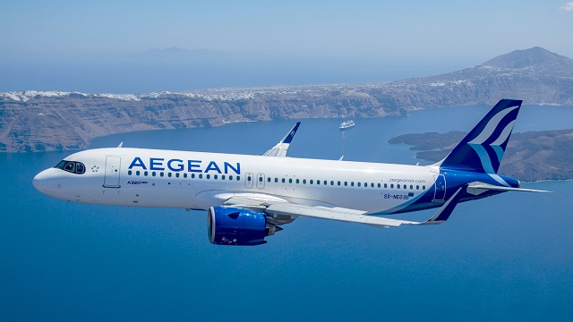 Airbus A320neo Aegean