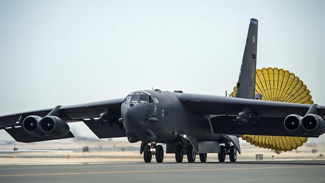 Boeing B-52H in Al Udeid Air Force Base Katar