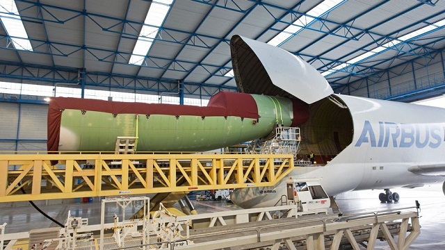 Airbus Beluga XL Rumpfsektion