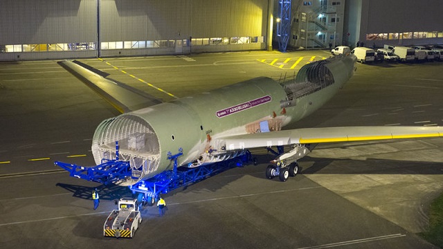 Airbus Beluga XL rolls out
