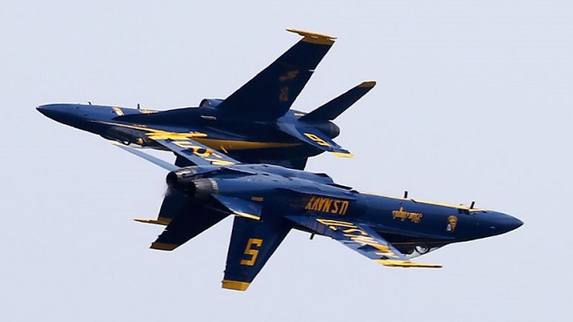 Blue Angels Solo Display
