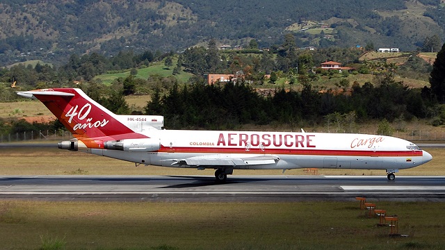 Boeing 727 Aerosucre Colombia