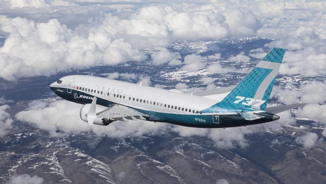 Boeing 737 MAX 7 Erstflug