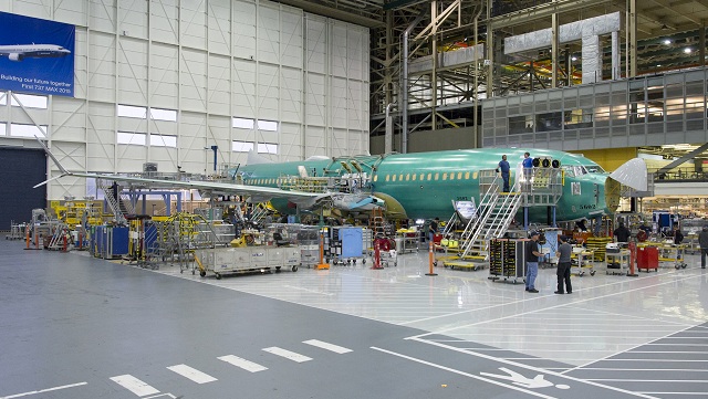 Boeing 737 MAX 8 Production
