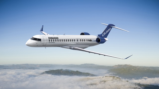 Bombardier lanciert CRJ550