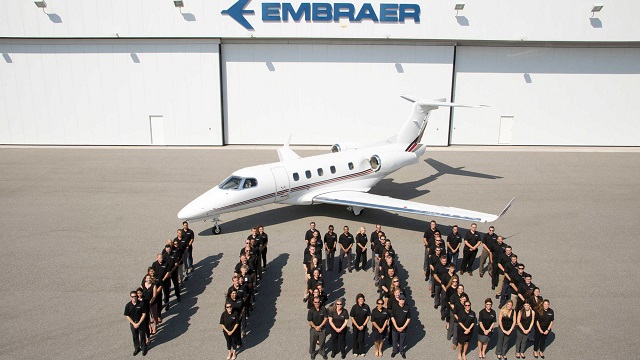 Embraer liefert 1100sten Business Jet