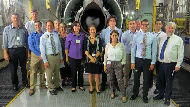PW1900G Team at Embraer production site