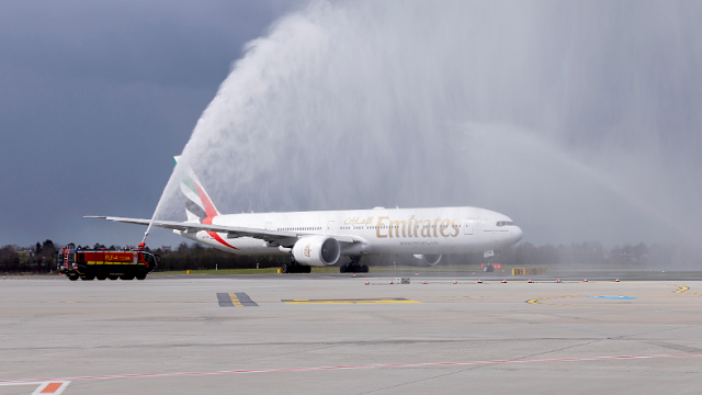 Emirates Boeing 777 Düsseldorf