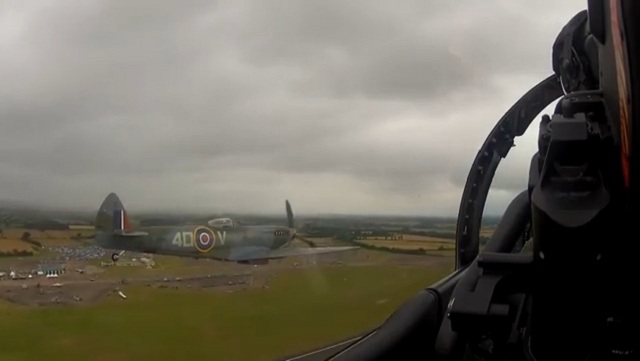 Eurofighter trifft Spitfire