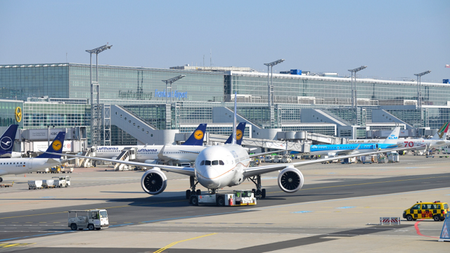 Flughafen Frankfurt Vorfeld