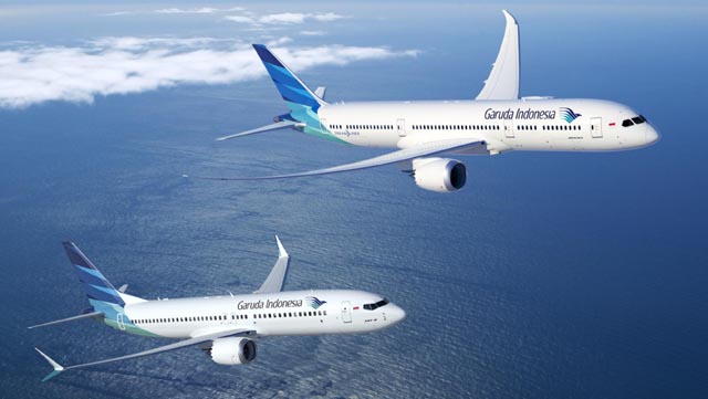 Garuda Indonesia Boeing Order