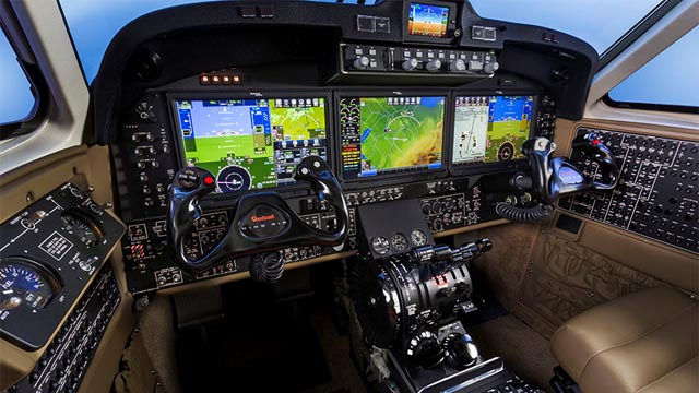 Beechcraft King Air 350i/ER Fusion Cockpit