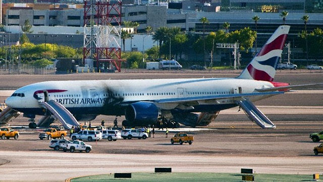 BA Boeing 777-200 Take Off Incident