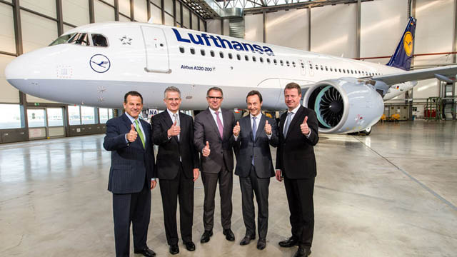 Lufthansa A320neo erste Auslieferung