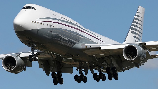 Boeing 747-8i Qatar Amiri Flight