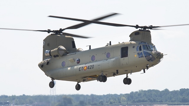 Upgraded CH-47F Chinook Spanien
