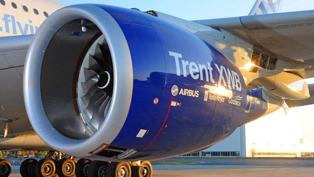 Trent XWB an Airbus A380