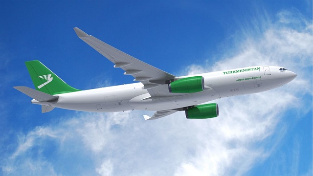 Turkmenistan Airlines A330-200P2F 