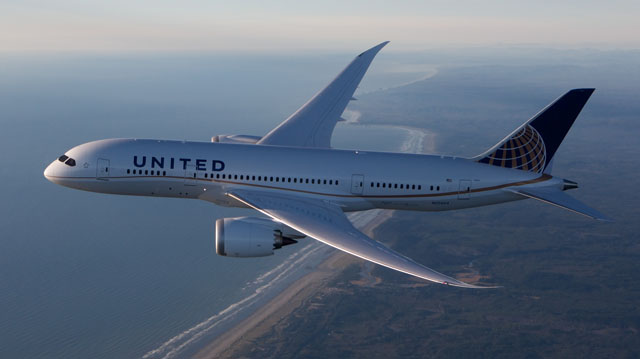 United Airlines, Boeing 787-8 Dreamliner