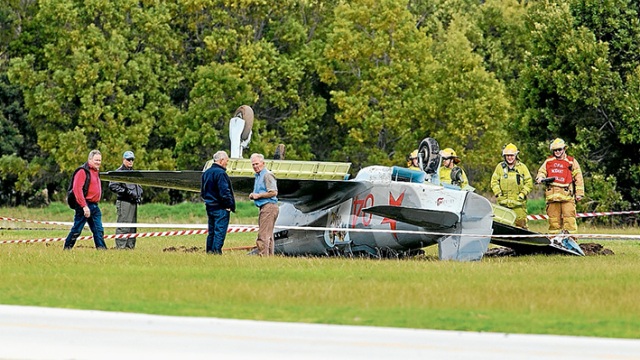 Yak-9 accident